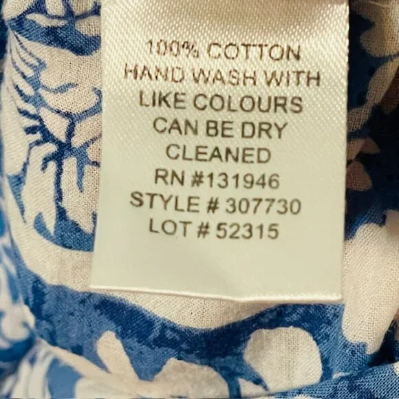 Jude Connally Callie Tunic Top Long Sleeve Button Up 100% Cotton Small - Picture 6 of 8